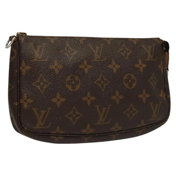 LOUIS VUITTON Monogram Pochette Accessoires Pouch LV Auth